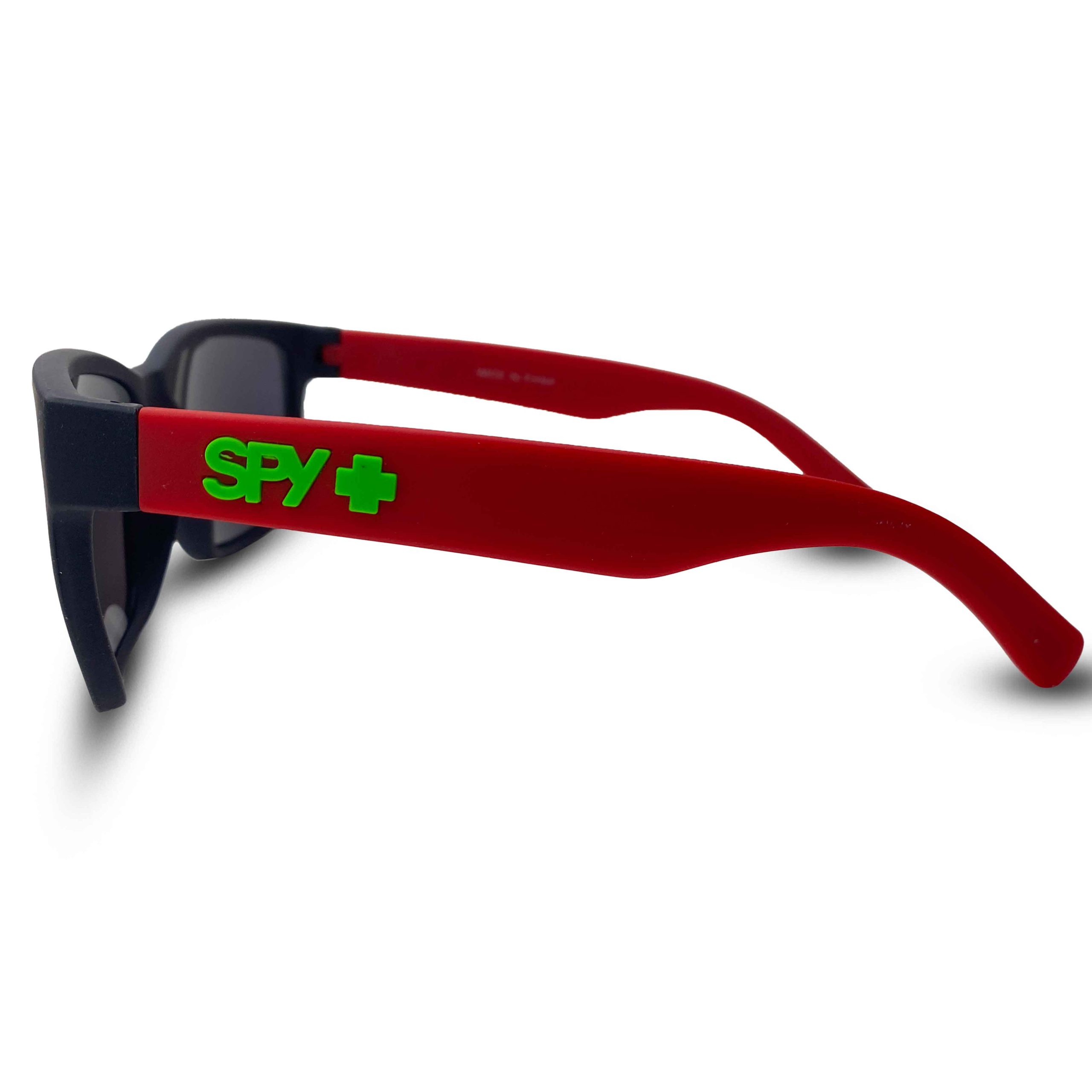 عینک آفتابی uv400 مارک spy قرمز مشکی a116